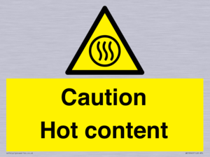Caution Hot content